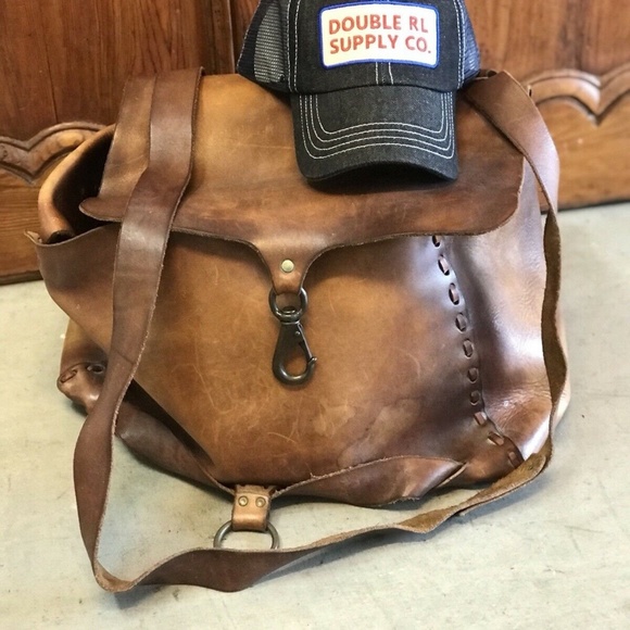 ** SOLD*** U.S. Mail Bag 1960's Woodstock Bohemian Hippie Hobo Messenger Bag - Picture 1 of 6